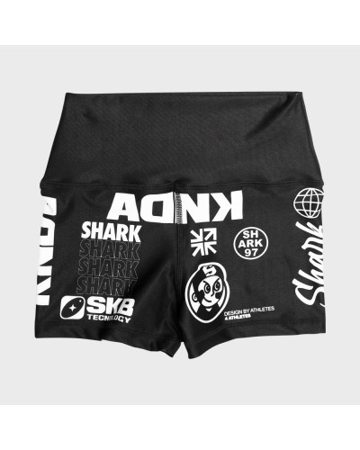 Culotte de Licra de Boxeo modelo SKB97 Negro | SHARK BOXING