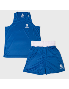 SET DE BOXE AMATEUR BLEU