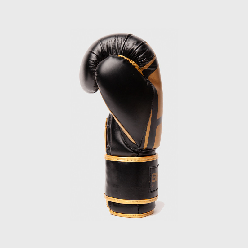 "Guante de Boxeo SKF 3.0 Negro/Oro | SHARK BOXING"
