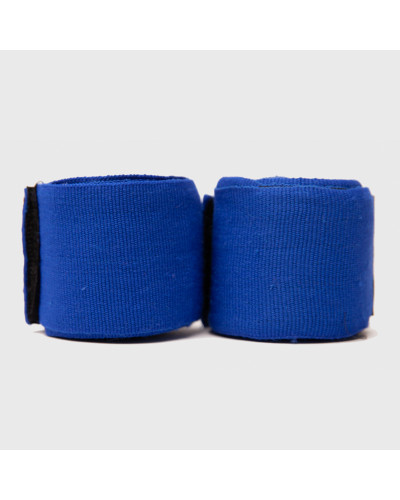 Vendas de boxeo semi elásticas de 5 metros  Azul - SHARK BOXING