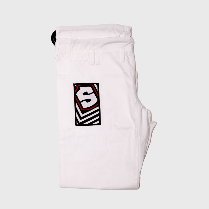 Kimono de BJJ SBS Blanco | SHARK BOXING