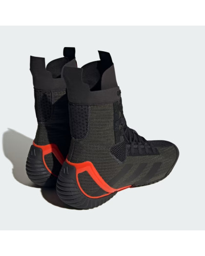 Bota de Boxeo Adidas Speedex Negro | SHARK BOXING