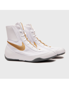 Nike Machomai Branco Ouro