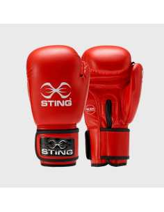APPROVED STING GLOVE. IBA RED