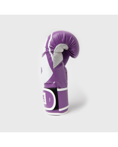 "Guante de Boxeo SKF 3.0 Lila Blanco | SHARK BOXING"