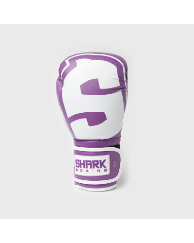 "Guante de Boxeo SKF 3.0 Lila Blanco | SHARK BOXING"