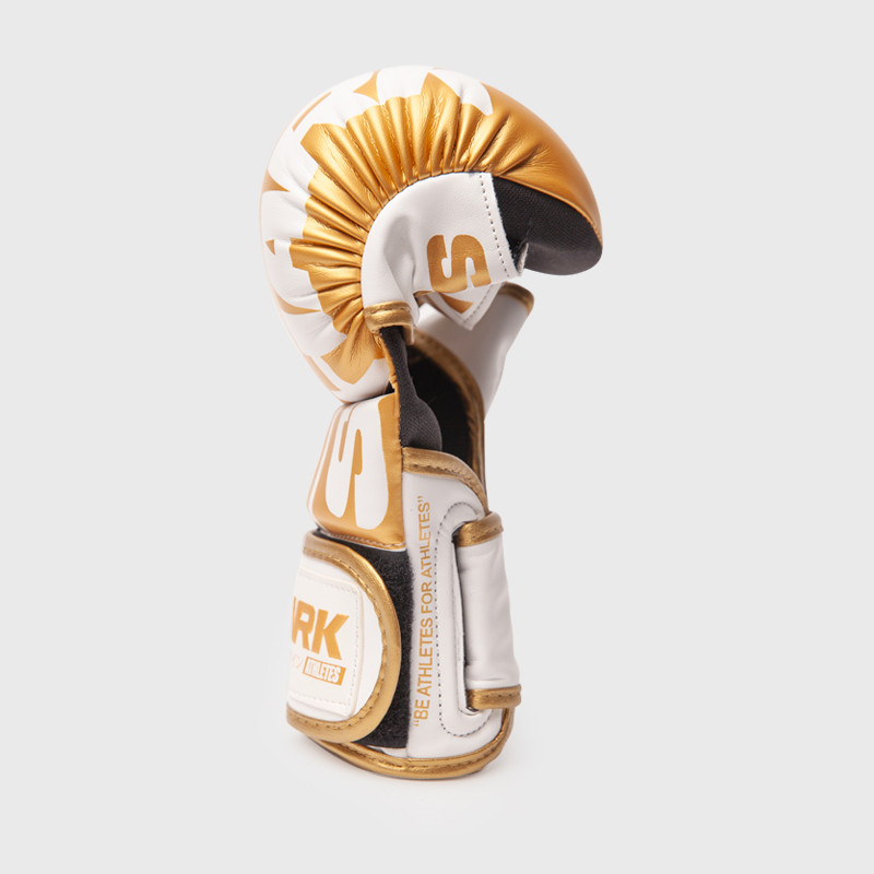 Guantilla MMA R2 Blanca/Oro