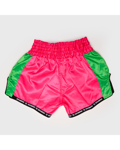 Short de Muay Thai o Kick Boxing - Shark Boxing - Rainbow Magenta