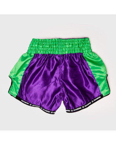 Short de Muay Thai o Kick Boxing - Shark Boxing - Rainbow Hulk