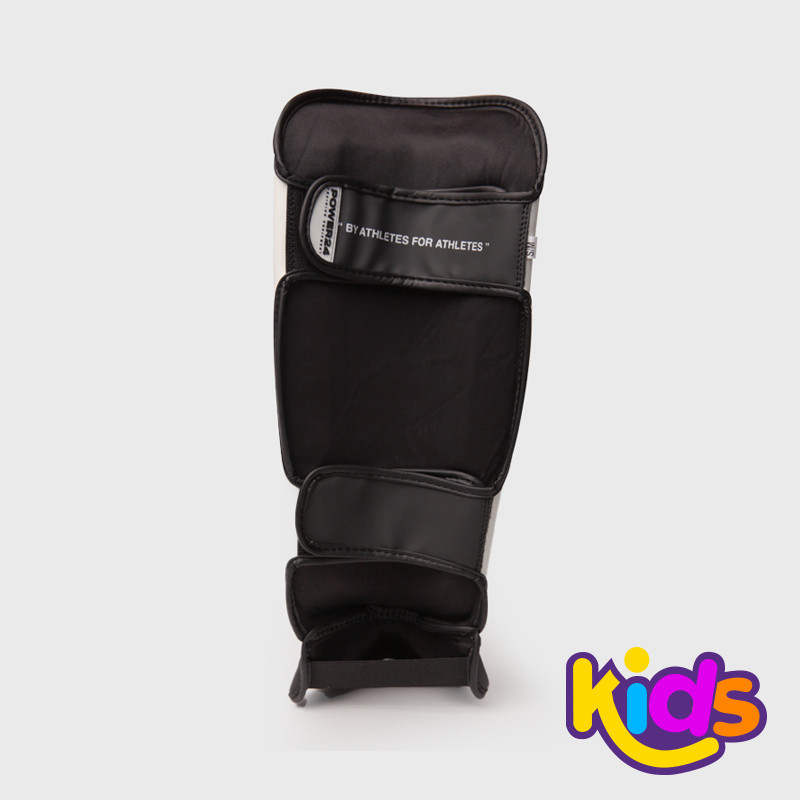 "Espinillera Infantil de  Kid POWER 24  Blanca  | SHARK BOXING"