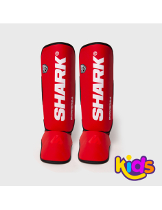 Espinilleras Kid POWER 24 Roja