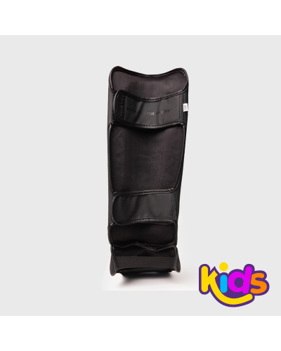 "Espinillera Infantil de  Kid POWER 24 Negro  | SHARK BOXING"