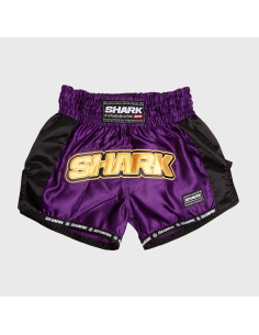 Short Muay Thai Rainbow Purple