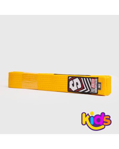 Cinturón BJJ Kids Amarillo