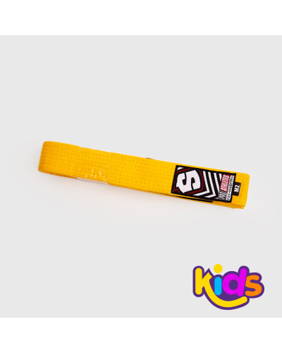 Cinturón BJJ Kids Amarillo
