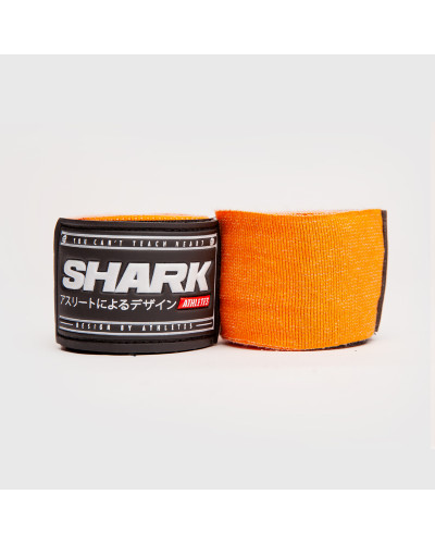 Vendas de Boxeo Semi Elásticas Naranja 5m | SHARK BOXING"