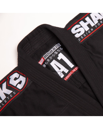 Kimono de BJJ SBS Negro | SHARK BOXING
