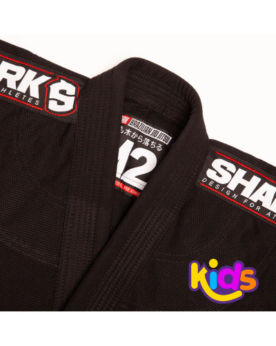 Kimono KIDS Negro / SHARK