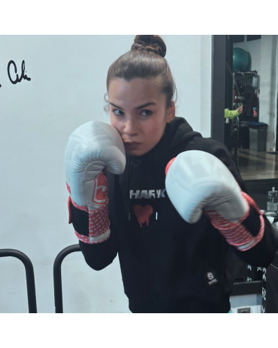 Sudadera de Boxeo modelo corta PRETTY KILLER | SHARK BOXING