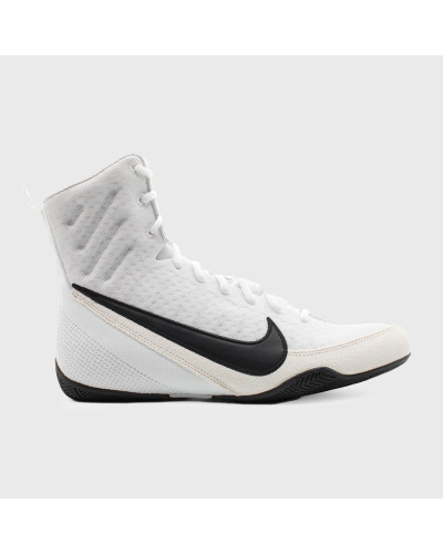 Botas de Boxeo Nike Machomai 3 Blanco/Negra| SHARK BOXING