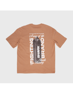 Camiseta A WAY OF LIFE Camel 2