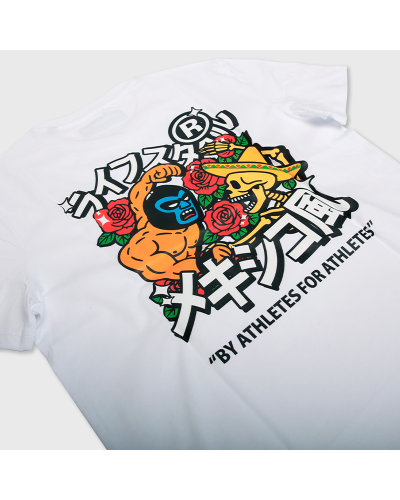 Camiseta Shark JAPAN O MEX Blanca