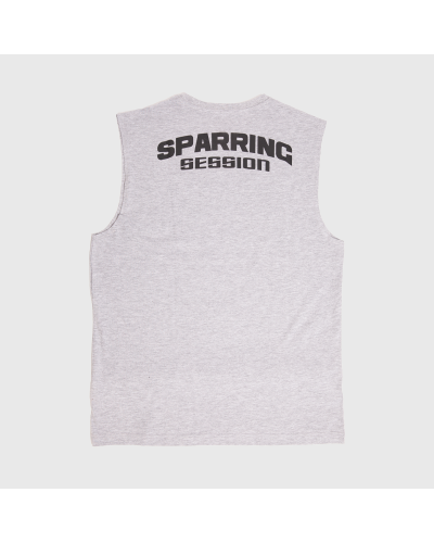 Camiseta Sparring Gris sin mangas | SHARK BOXING