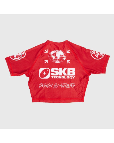 Crop Top de Licra SBK97 Negro | SHARK BOXING