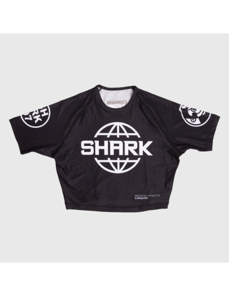 Crop Top Licra SKB97 Negra