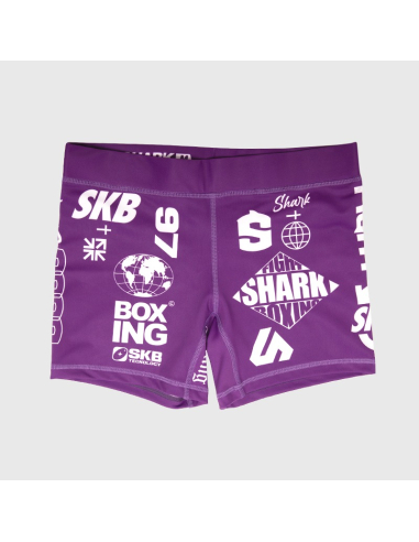 Short Comp. Licra SBS Lila