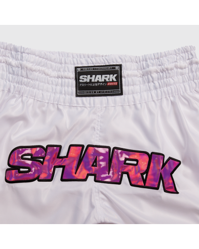 Muay Thai Short RAMA IV Blanco - Shark Boxing