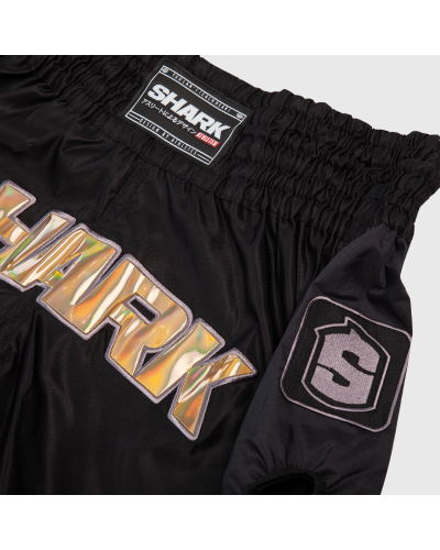 Muay Thai Short RAMA IV Negro - Shark Boxing