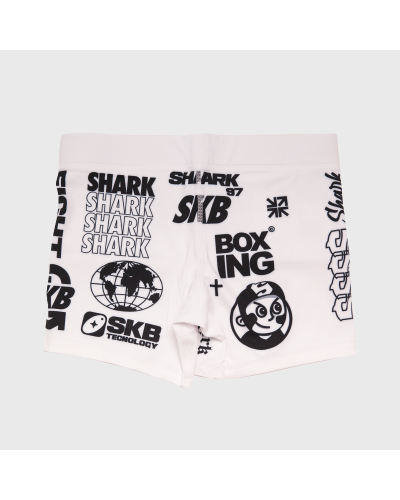 Short  Blanco / Negro de mujer MMA SKB97 SHARK BOXING