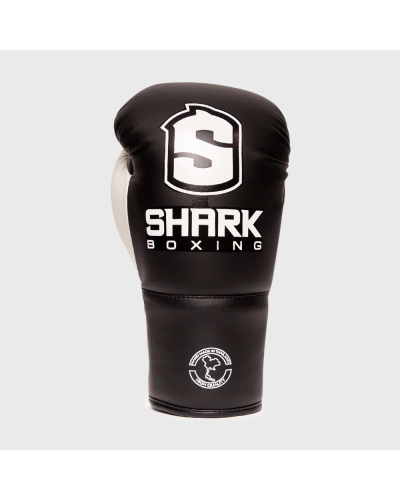 Guante de Boxeo Profesional Decada Negro/Blanco | SHARK BOXING