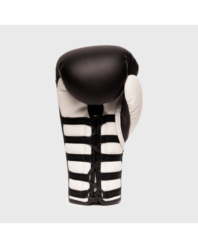 Guante de Boxeo Profesional Decada Negro/Blanco | SHARK BOXING