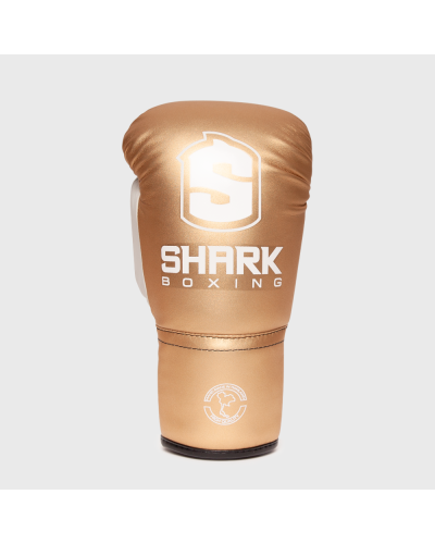 Guante de Boxeo Profesional Decada Rojo/Blanco | SHARK BOXING