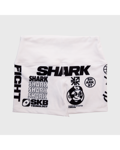 Culotte de Licra de Boxeo modelo SKB97 Blanco | SHARK BOXING