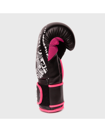 Guante de Boxeo SKF 3.0 Negro/Rosa | SHARK BOXING