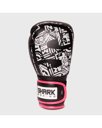 Guante de Boxeo SKF 3.0 Negro/Rosa | SHARK BOXING