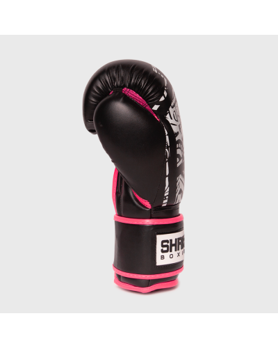 Guante de Boxeo SKF 3.0 Negro/Rosa | SHARK BOXING