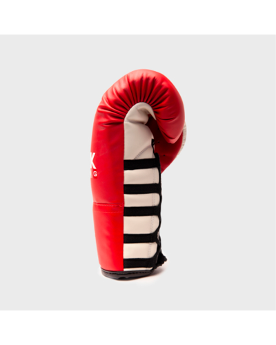 Guante de Boxeo Profesional Decada Rojo/Blanco | SHARK BOXING