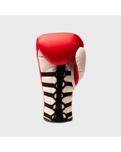 Guante de Boxeo Profesional Decada Rojo/Blanco | SHARK BOXING