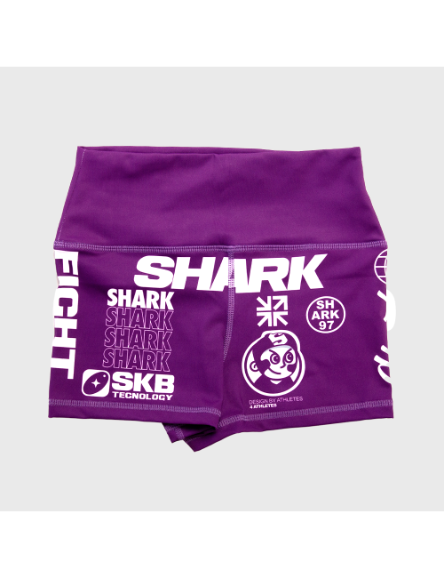 Culotte de Licra de Boxeo modelo SKB97 LILA | SHARK BOXING