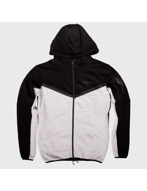 Chandal LIFE  JACKET Gris/Negro | SHARK BOXING