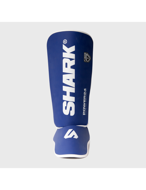 Espinillera POWER 24 Azul | SHARK BOXING