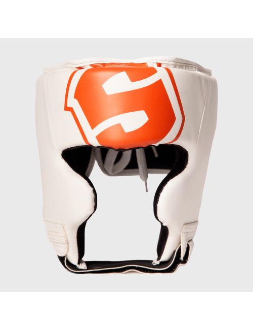 Casco de Boxeo SKF Blanco/Naranja
