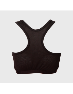 Peto Femenino de Boxeo Arquer Negro | SHARK BOXING 2