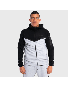 Chandal LIFE  JACKET Gris/Negro | SHARK BOXING