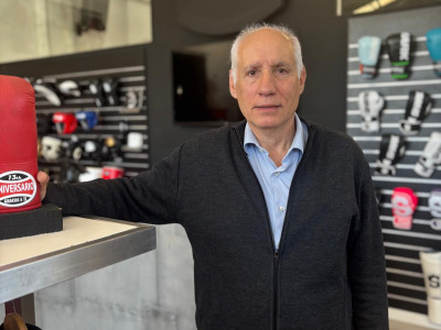 Joan Antoni Fuertes fue el presidente de la Federación Catalana de Boxeo Amateur.
